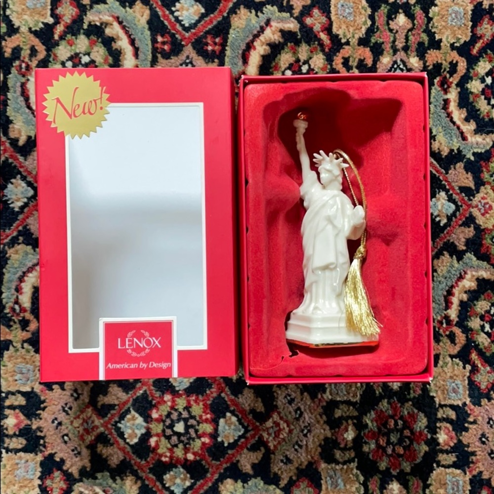 Lenox Lady Liberty Ornament